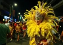 Léo Santana encerra Carnaval de rua de SP com bloco Vem com o Gigante