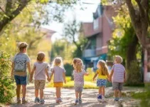 Zona Norte com crianças