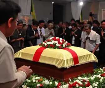 velório de Lito Sousa